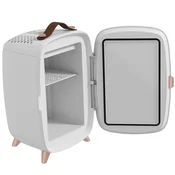 Homestar Mini hladnjak 6L kozmeticki hladnjak 24.3x19.4x35.6 cm Bijeli