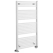 Kopalniški radiator DIRECT s stranskim priključkom 750x1320 mm, bel - Bela - 750x1320 mm - Aqualine - DIRECT & ORBIT - 24 - Jeklo - Oblika H - Oblika H - 750 - 1320 - 8.7 - 14