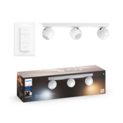 ŽARNICA PHILIPS HUE Buckram 3x5W 230V BELA 8719514339101