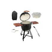 Keramični žar Kamado SE Premium Line 60cm mat črn – komplet 54526