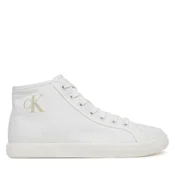 Superge Calvin Klein Jeans Ess Vulc Mid Cv Mg Wn YW0YW01761 Bela