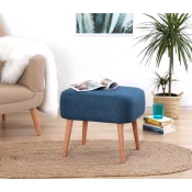 Atelier del Sofa Tabure 50x43x42cm, Plavo