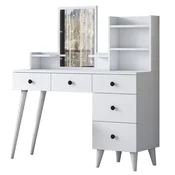 Hanah Home Sto za šminkanje 22,2x93,8x40cm Beli
