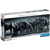 Čreda velikanov HQC 1000-delna panoramska sestavljanka - Clementoni
