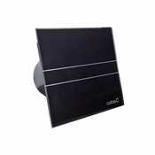 CATA Ventilator E-100 GBT s časovnikom, 8 W, cev 100 mm, črn - 8