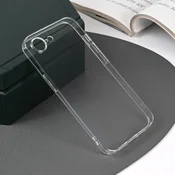 Maska za iPhone 16e 6.1 transparent silikonska Skin