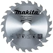 MAKITA TCT žagin list za les 190mm x 30mm x 24T D-64951