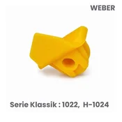 AXZ s.r.o. Weberjeva zamenjava: Plastični pokrov za montažno nogo Klassik Serie 1022, H-1024