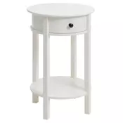 JYSK Bedside table EGEBY 1 drawer white