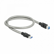 Kabel USB-A(M)-USB-B(M) 3.0 0.5M 8677