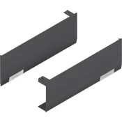 BLUM AVENTOS HF/HS/HL TOP set pokrivnih kap, umetna masa, temno siva