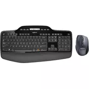 Logitech 920-002420 MK710 Standard Wireless RF Wireless QWERTZ black Miš included (920-002420)