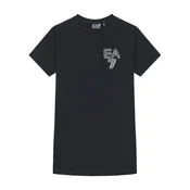 EA7 Emporio Armani Vsakodnevna obleka 7G000049 AF12484 UC001 Črna Relaxed Fit
