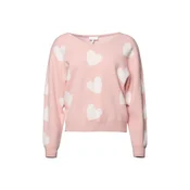 Kleinigkeit Pulover Lovely Wollma rosé/bela