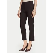 Rinascimento Capri hlače CFC0130137003 Temno rjava Slim Fit