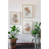 Wallity slika 3Dartsoho120, 3 dijela, 33 x 48 cm