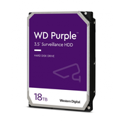 WD PURPLE 18TB SATA3, 6Gb/s, 7200, 512MB