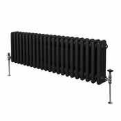 MONSTER Tradicionalni radiator s 3 stebri - 300 x 1012 mm - črn, (21569894)