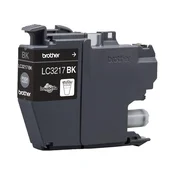 Črna kartuša s črnilom Brother LC3217BK, originalna, 550 strani, 1 kos.