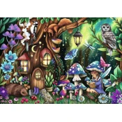 Ravensburger - Puzzle U carobnoj šumi - 1 000 dijelova