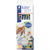 Staedtler STAEDTLER dvojno fiber pisalo, Avstralija, 6-delni kartonski kovček, (21656213)