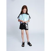 DKNY Športne kratke hlače D34A91 S Črna Regular Fit
