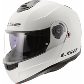 LS2 FF908 Strobe II Solid White L Kaciga