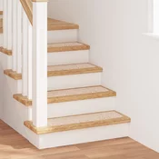 Podloge protiv klizanja za stepenice 15 pcs Krema 75 x 20 cm PP