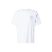 JACK & JONES Majica svijetloplava / kraljevski zelena / bijela