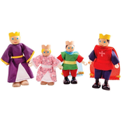 Bigjigs Toys Drevené postavičky kráľovská rodina