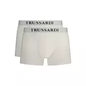 Trussardi Muške Bijele Bokserice