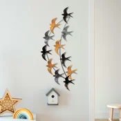 Wallity Zidna dekoracija Flight 3, 50 x 100 x 5 cm, Šarena