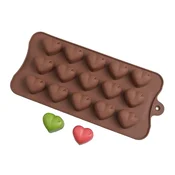 shumee Silikonski model za praline in sladoled SRCE