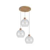 Spot-Light 1860374R - Viseci luster na sajli LINEA 3xE27/60W/230V