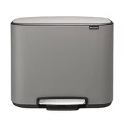 Brabantia Koš na pedal 3x11L siv 121524