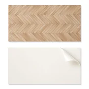 shumee Samolepilna PVC plošča z motivom, idealna za hodnik, 120x60 cm, vzorec ribje kosti na tleh
