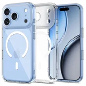 Tech-protect MagPeak MagSafe CC ovitek za iPhone 17 Pro/18 Pro, prozoren