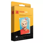 Kodak Zink foto papir 2x3 inča, 20 listova