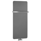 Radiator za kopalnico TABELLA, 490/1190, mat antraciten - Antracitna - 24 - Jeklo - Dodatna oprema za obešalnik za brisače - Kvadratna - Sapho - TAVOLA A TABELLA - 490.00 - 490x1190 mm - 1190.00 - 1.00 - 694,00