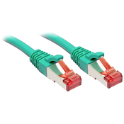 LINDY LINDY 47748 RJ45 omrežni kabel\, Patch kabel CAT 6 S/FTP 1.50 m zelena 1 kos, (20419762)