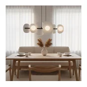 Luster na sajli ELEMENTI 6xG9/8W/230V siva