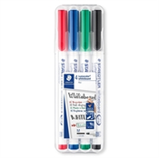 Marker Staedtler Lumocolor 301 WP4 1 mm, 4 komada