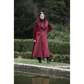 BOUCLÉ MODA Ženski kaput Ana Karenjina, Bordo