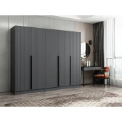 Hanah home Ormar Kale Plus 225x210x52cm Antracit