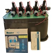 Hunter 5-delni komplet: razdelilnik s kompresorjem, X2, Rainclik, korito, PE 25