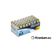 MAXELL baterija AA (LR6), alkalne, pakiranje v folijo (32 kos)