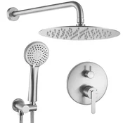 Komplet za tuširanje za vgradnjo Rea Ontario Brush Nickel + BOX