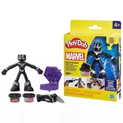 Play-Doh: Set figuric Marvel iz plastelina - Črni panter