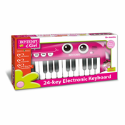 Bontempi Elektronska klaviatura s 24 tipkami roza