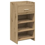 Vidaxl omara za čevlje Artisan hrast 48 x 36 x 92 cm Inženirski les